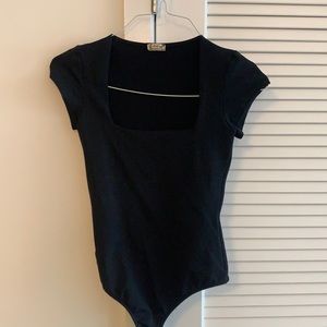 Free People black bodysuit